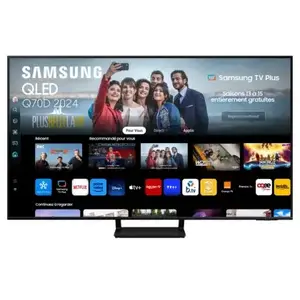 Samsung TV intelligente Samsung TQ55Q70D 4K Ultra HD 55" QLED AMD FreeSync pas cher