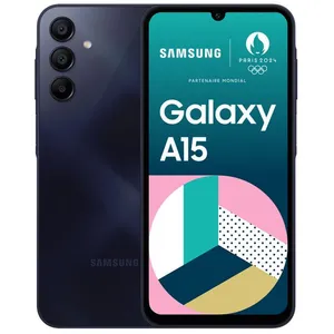 SAMSUNG Galaxy A15 4G Bleu Nuit 8Go Ram 256Go SM-A155F pas cher