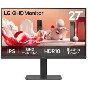 LG 27BA54QB-B - Écran LCD - 27" - 2560 x 1440 QHD @ 75 Hz - IPS - 350 ... pas cher