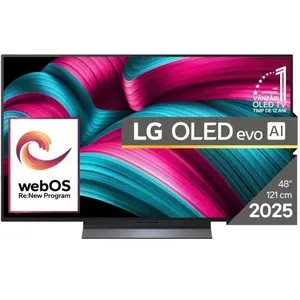 Téléviseur LG OLED48C51LA OLED EVO 48'' 4K Ultra HD 144 Hz WebOS Dolby... pas cher