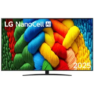 LG NanoCell AI 75NANO81A6A 190,5 cm (75") 4K Ultra HD Smart TV Wifi Noir pas cher