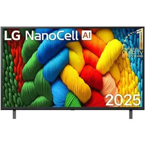 LG 43NANO80A6B (43", NANO80, Nano-Cell, 4K, 2025), TV, Noir pas cher