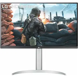 LG 27UP650-W (3840 x 2160 pixels, 27"), Moniteur, Argent, Noir, Blanc pas cher