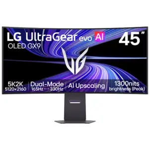 Ecran PC Gamer LG UltraGear 45GX950B 45'' incurvé 5K 330Hz OLED 0,03 m...