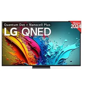 LG TV QNED LG 50QNED87 126 cm 4K UHD Smart TV 2024 Noir et Gris pas cher