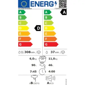 LG Lave-linge séchant Lg F164X71WSTA