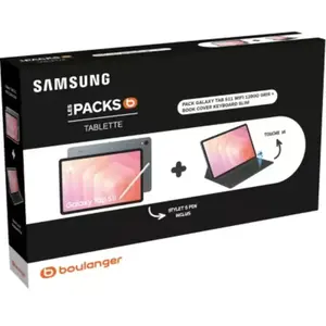 Tablette Android SAMSUNG Pack Galaxy Tab S11 128Go Gray+bookcover pas cher