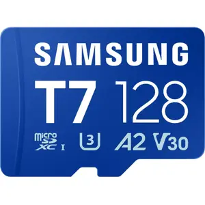 Samsung MicroSDXC T7 128 Go 170 Mo/s MB-MB128T/WW pas cher