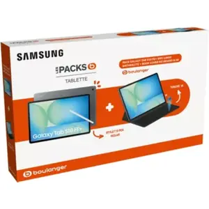 Tablette SAMSUNG Pack Galaxy Tab S10 FE+ 128Go + BookCover Keyboard Sl... pas cher
