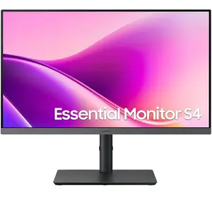 Samsung Essential S4 - S43UF (1920 x 1080 pixels, 27"), Moniteur, Noir pas cher