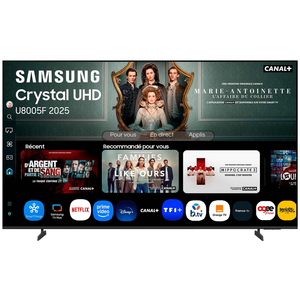 Samsung TV Crystal UHD 58" U8005F 2025, 4K, Smart TV pas cher