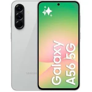 Samsung (A566) Galaxy A56 Dual 5G 128GB 8GB RAM (Lightgray) Grey pas cher
