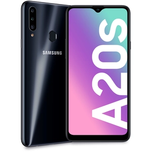 Samsung Galaxy A20S A207F/DS (Double Sim - 32 Go, 3 Go RAM) Noir pas cher