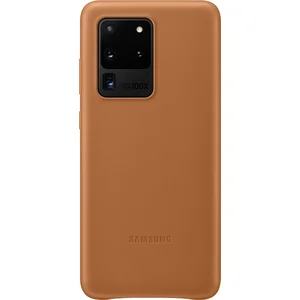 Comparateur de prix : Samsung Leather Cover - Samsung Galaxy S20 Ultra - Bruin
