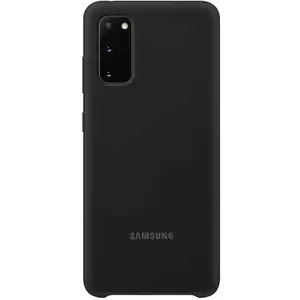 Coque en Silicone Samsung Noir pour Samsung Galaxy S20 pas cher