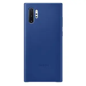 Étui Samsung Galaxy Note 10 Leather Cover Bleu