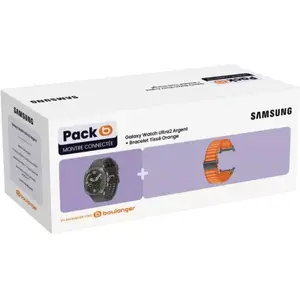 Montre connectée SAMSUNG PACK ULTRA2 + BRACELET ORANGE pas cher