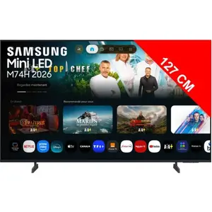 Samsung TU50M74H - TV Mini LED 4K UHD HDR - 125 cm pas cher