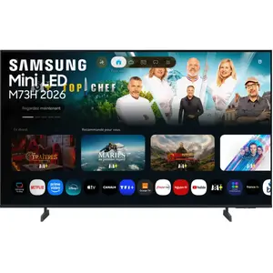 Samsung 75M73H - TV MiniLED 75 (190 cm) - 4K UHD 3840x2160 - Gaming Hu... pas cher