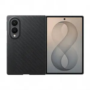 Samsung Galaxy Z Fold 8 Back Cover Carbone avec Aimant Noir EF-KF971SBEGWW pas cher