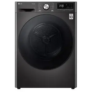 Deze info volgt later LG - Warmtepompdroger 9kg A+++ EcoHybrid AutoClean Glass Door pas cher