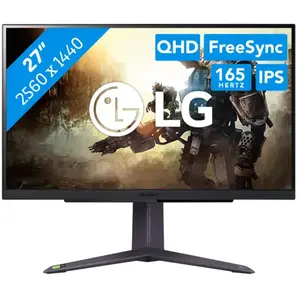 LG UltraGear 27GR75Q-B - QHD IPS Gaming Monitor - 165hz - 1ms - 27 inch pas cher