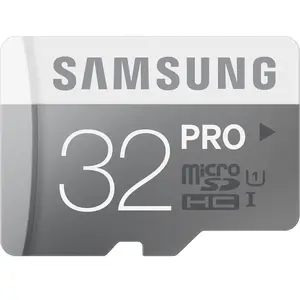 Samsung Carte Micro SD Pro - 32 Go - avec adaptateur SD - Classe 10 pas cher