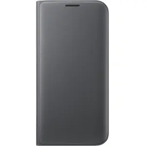 Samsung Etui Flip Wallet S7 Edge - Noir pas cher