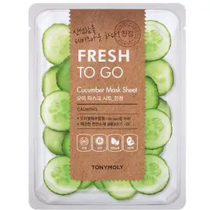 TONYMOLY Fresh To Go Cucumber Mask Sheet Gezichtsmasker pas cher