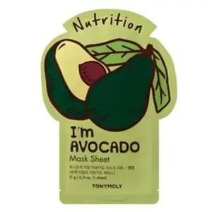 TONYMOLY I'm Avocado Mask Sheet Gezichtsmasker