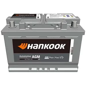 Hankook Batterie De Voiture 12v 70ah/760a Start&stop Agm P+ 27 pas cher