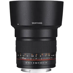 Samyang Objectif pour Fuji X 85 mm F1.4 AS IF UMC Noir pas cher