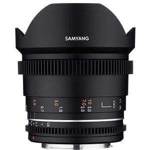 SAMYANG Objectif vidéo VDSLR 14mm T3.1 MK2 Canon EF Garanti 2 ans pas cher