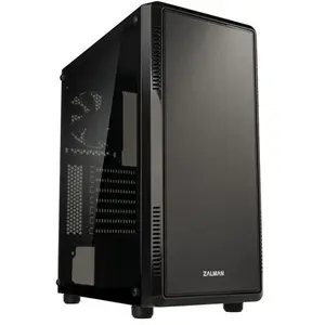 ZALMAN BOITIER PC S4 - Moyen Tour - Noir - Format ATX (S4BK)