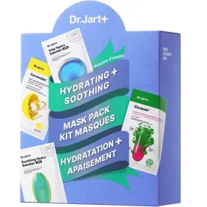 Dr. Jart+ Coffret de 4 Masques Hydratant et Apaisant pas cher