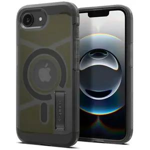 Coque Spigen Tough Armor MagSafe pour iPhone 16e - Frost Black pas cher