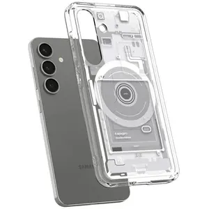 Coque pour Samsung Galaxy S25 - Spigen - white pas cher