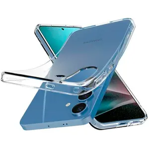 Spigen Hoesje geschikt voor Samsung Galaxy S25 - Liquid Crystal - Transparant pas cher