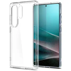 Spigen Coque Ultra Hybrid Samsung Galaxy S25 Ultra Crystal Clear pas cher