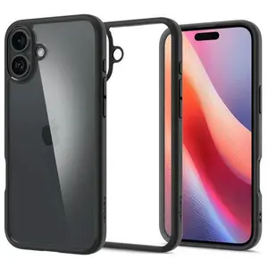 Comparateur de prix : Spigen Ultra Hybrid Backcover voor de iPhone 16 Plus - Matte Black