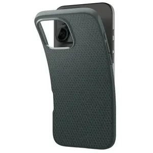 Comparateur de prix : Spigen Liquid Air - Coque pour iPhone 16 Pro Max (Vert Abysse)