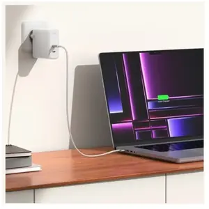 Chargeur USB C - SPIGEN - GaN III 1402 - 140W - Charge Rapide - 2 Ports pas cher