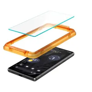 Spigen Google Pixel 7a screenprotector - Full Cover glas - 2 Pack pas cher