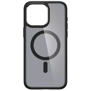 Comparateur de prix : Spigen Ultra Hybrid MagFit case geschikt voor iPhone 15 Pro - Zwart