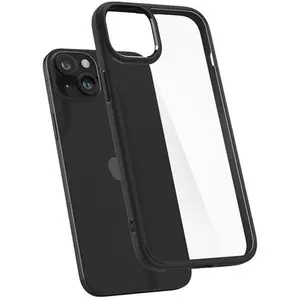 Spigen Ultra Hybrid Case hoesje geschikt voor iPhone 15 - Matte zwart pas cher