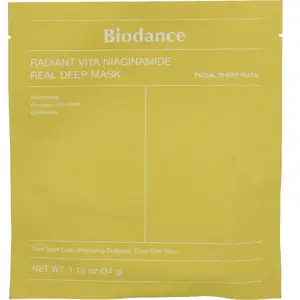 Biodance Radiant Vita Niacinamide Real Deep Mask Sheet Mask pas cher