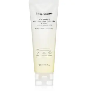 Ongredients, Nettoyant pour le visage, Skin Barrier Moisture Deep Cleanser Daily Face Wash for All Skin Types (Lait nettoyant) pas cher