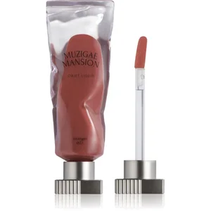 Muzigae Mansion, Rouge à lèvres + gloss, Objet Lip Stain Unique Paint Tube Design Velvet Matte Tint Long-Lasting (003 Étranger) pas cher