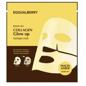 Eqqualberry Collagen Glow up Hydrogel Mask Gezichtsmasker pas cher