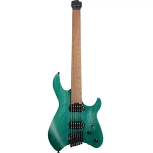 Cort Space G6MS Semi Gloss Turquoise headless multiscale elektrische gitaar met gigbag pas cher